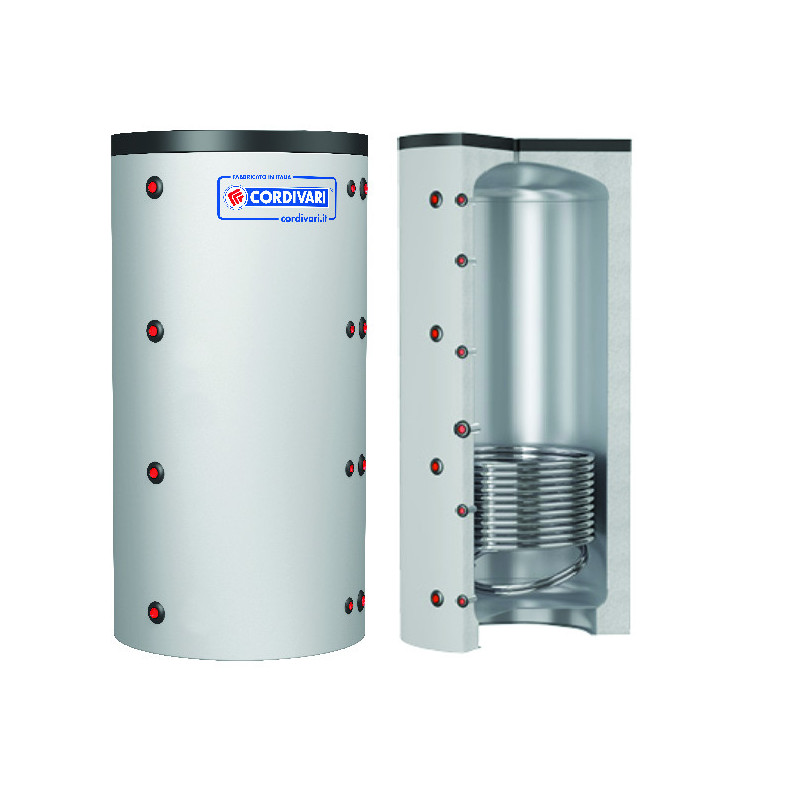Akumulačná nádoba s jedným výmenníkom 500l